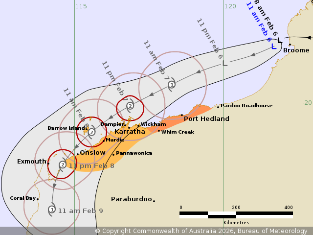 Pilbara Ports cleared as potential cyclone threatens
