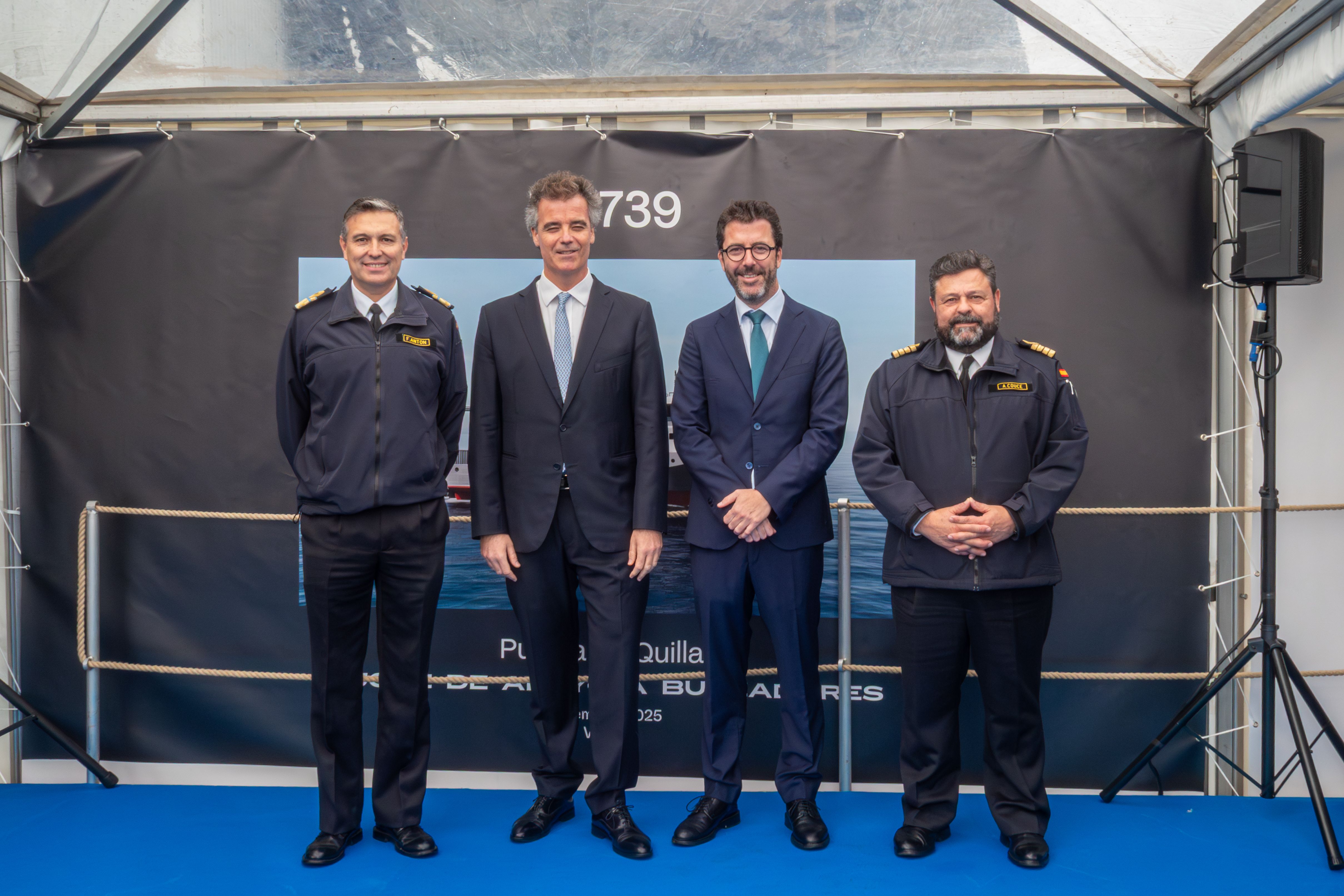 Keel Laying of the Spanish Navy’s New Diver Support Vessel