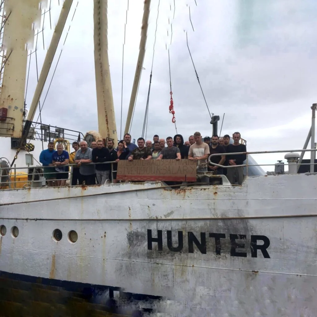 3 year :Abandoned Russian and Ukrainian fishers receive wages