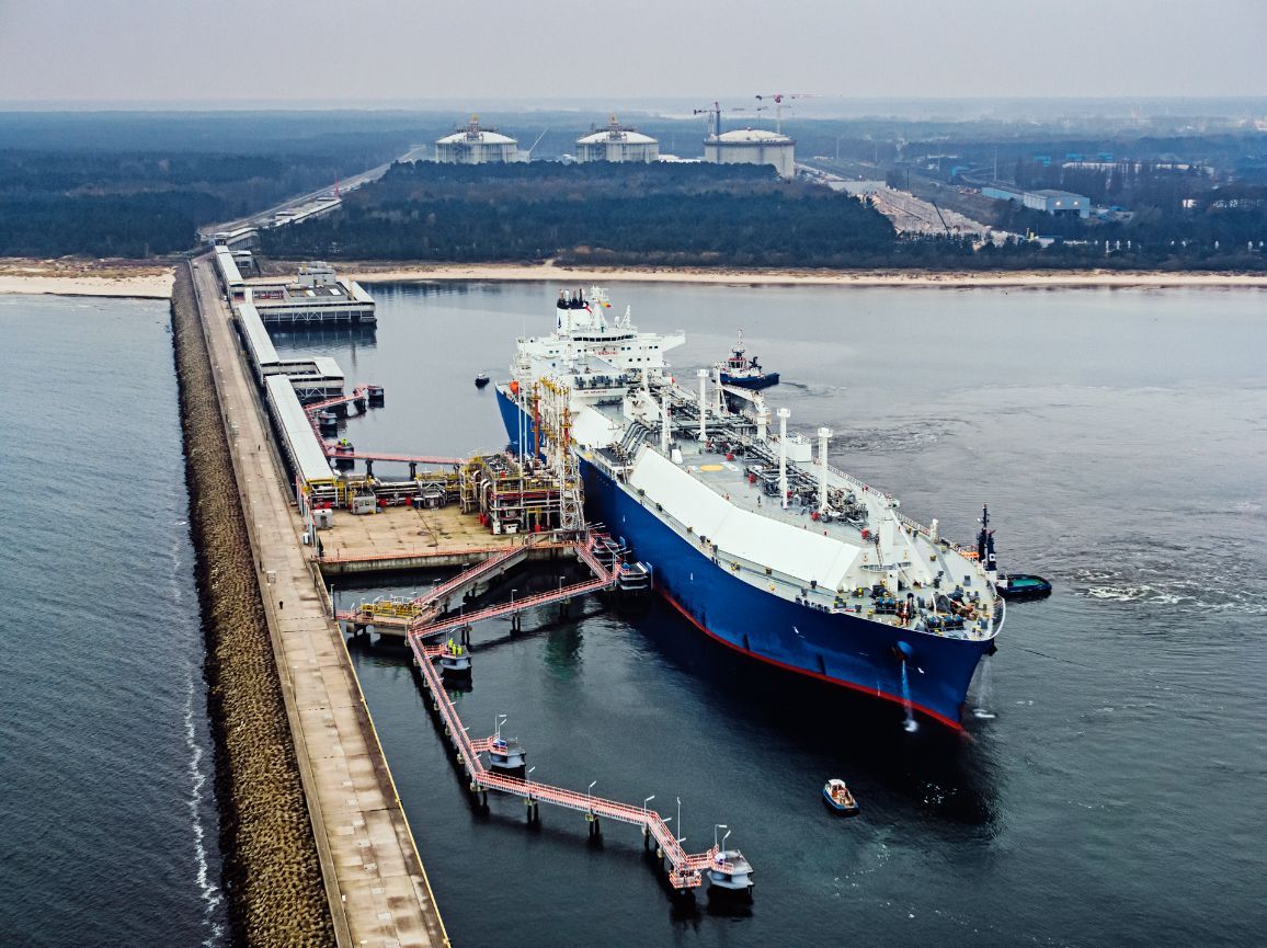 The Polish FSRU will be connected to the Polish gas system