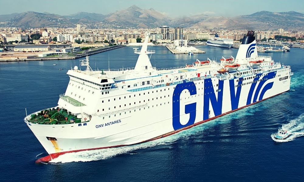 The Antares ferry is about to leave the GNV fleet.