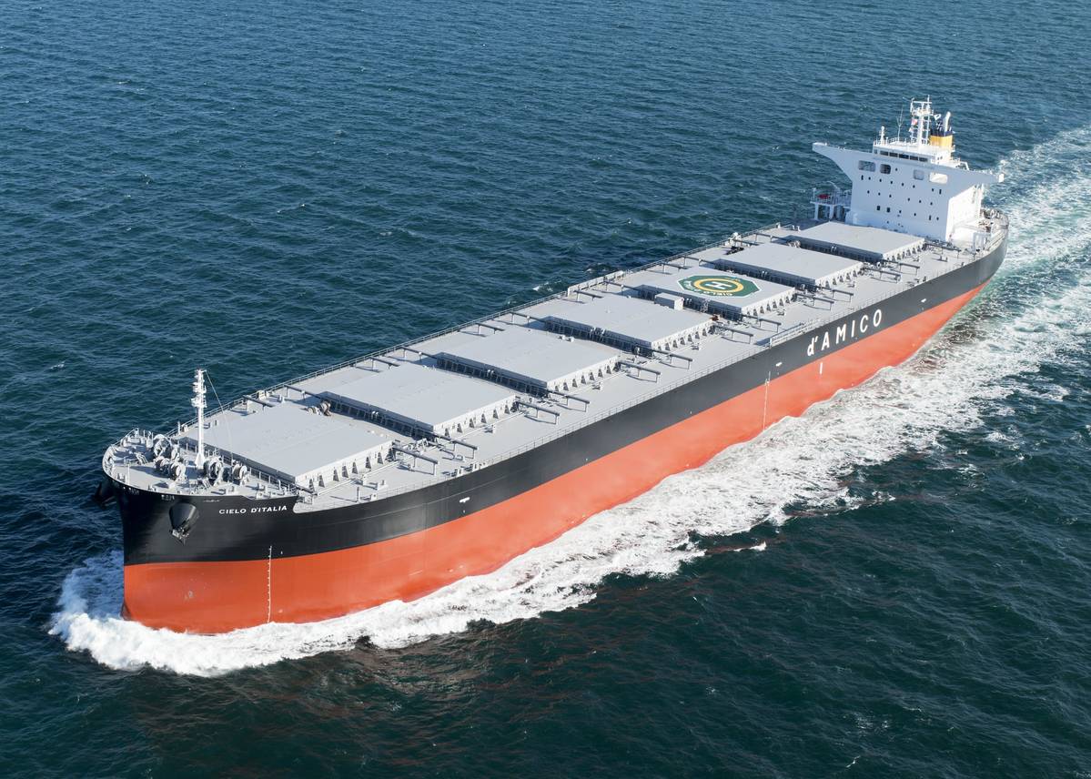 D'Amico I.S. announced an increase in time charter coverage.