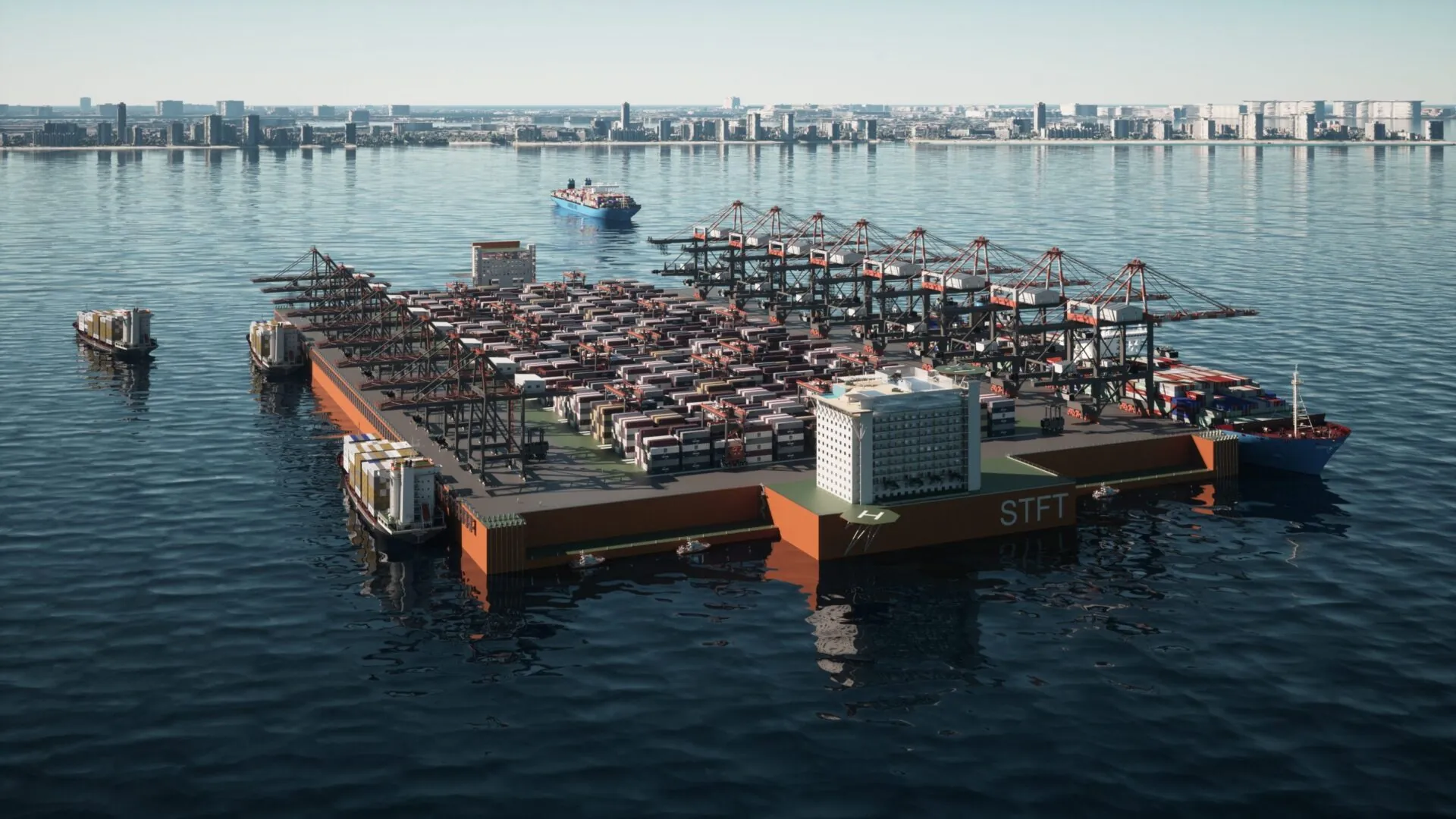 Floating container terminal: DNV approves in principle for new Swedish project