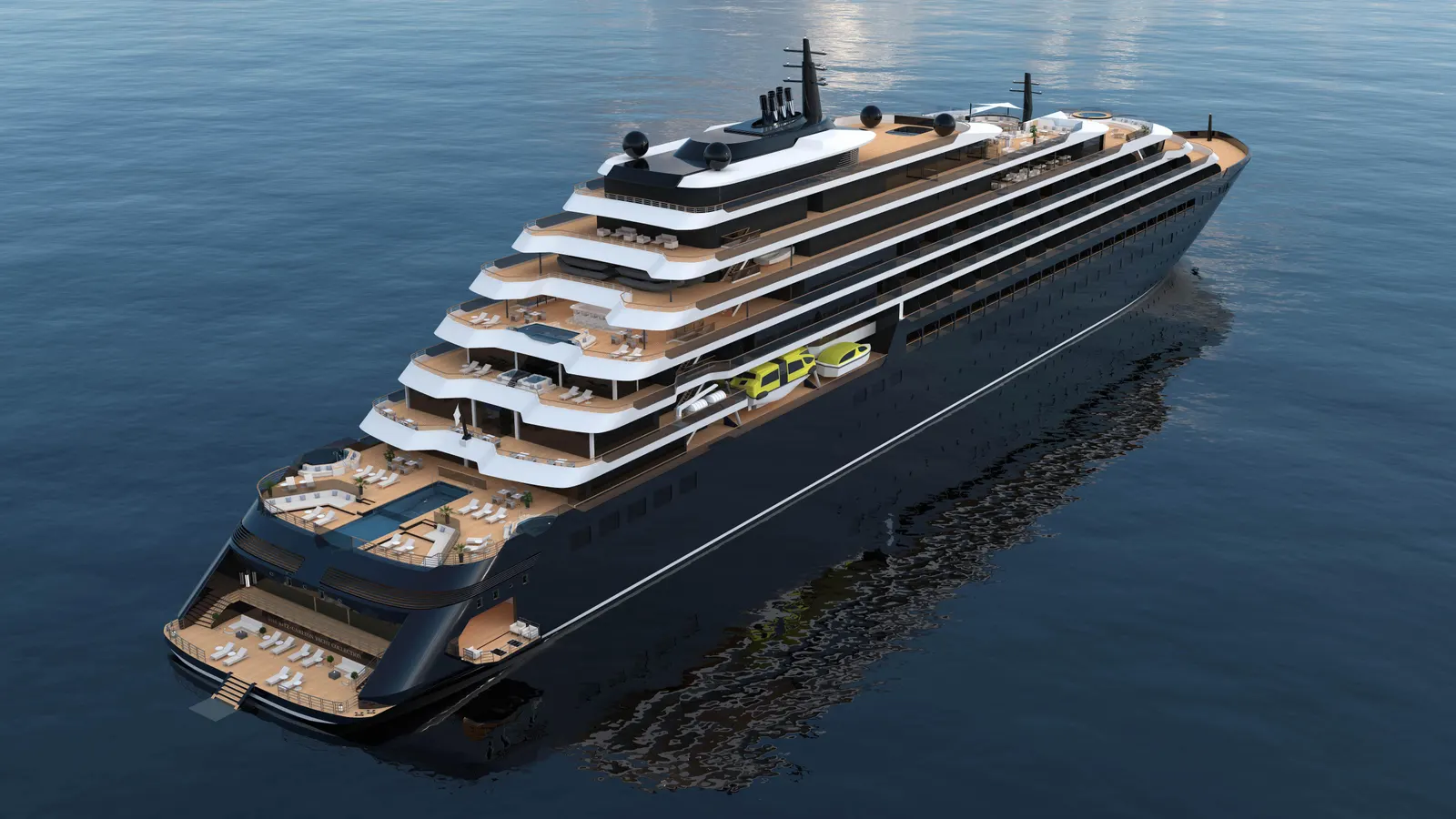 Delivered the third ultra-luxury cruise ship to Ritz Carlton