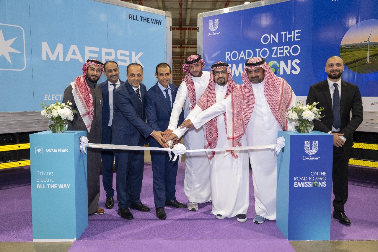 Maersk and Unilever launch first electric van towards decarbonising logistics in KSA