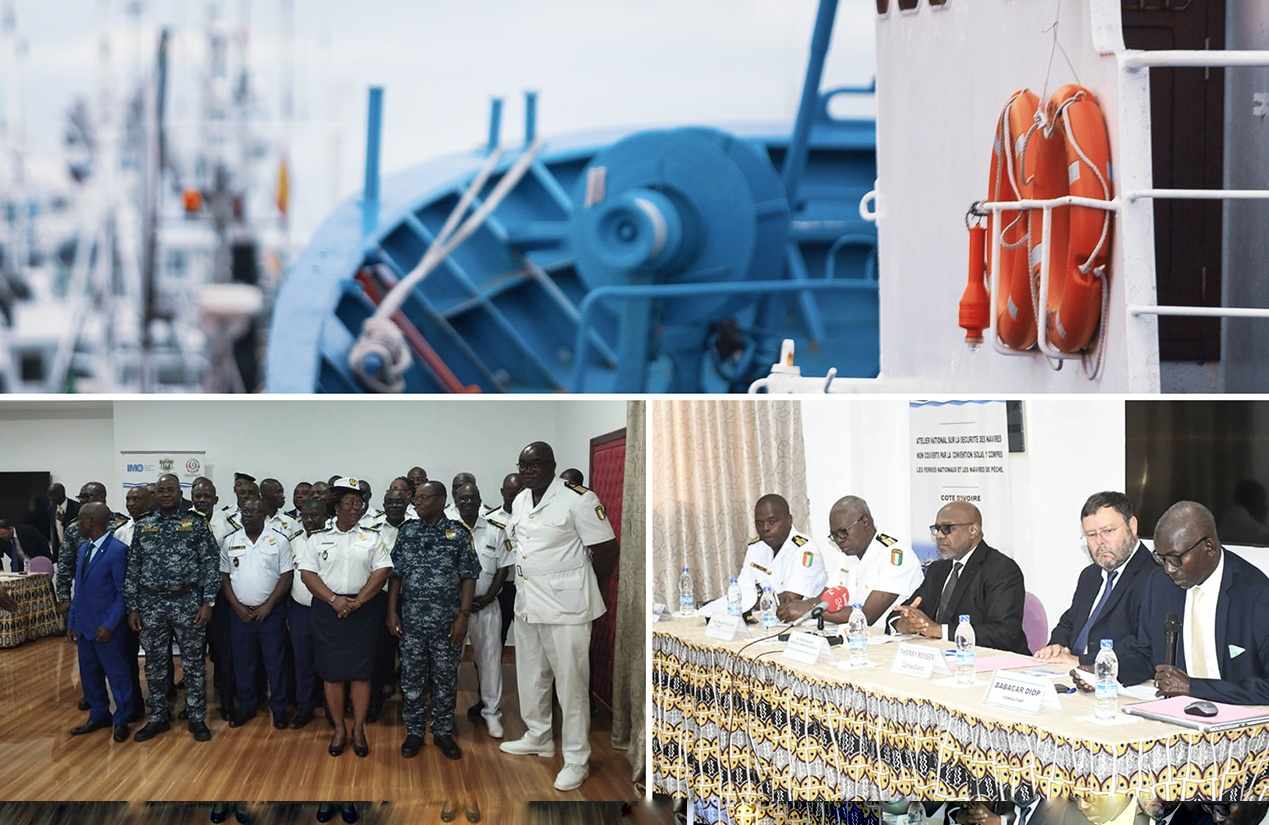 IMO Improving the safety of fishing vessels in Cote d’Ivoire Maritime Tickers