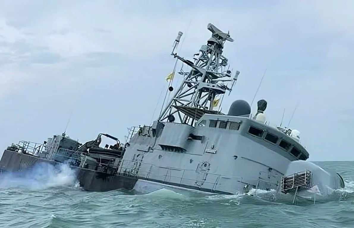 More Details Malaysian Fast Attack Craft KD Pendekar Sinks Maritime Tickers