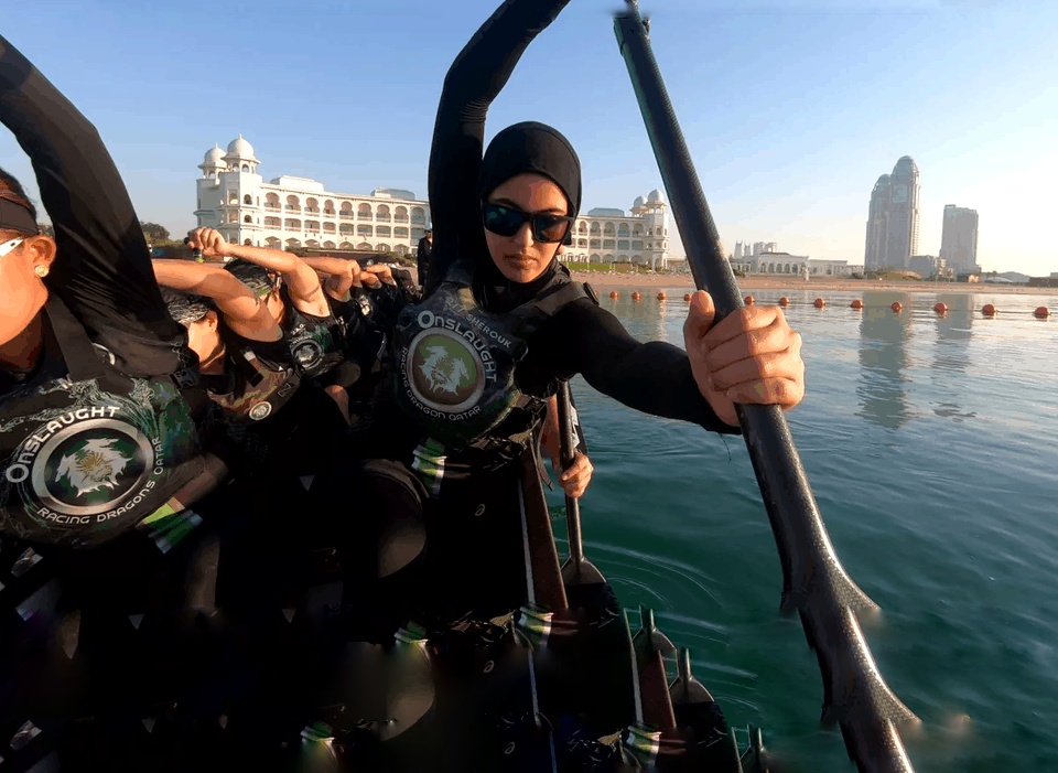 Qatar's cancer survivor paddles towards dragon boat success Maritime Tickers