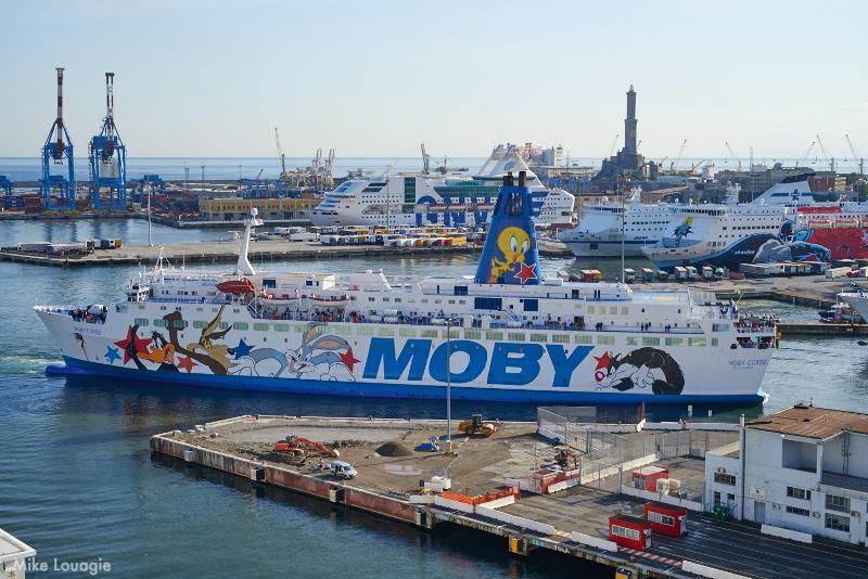 Moby Corse ferry blue whale 46 years old has been sold Maritime Tickers