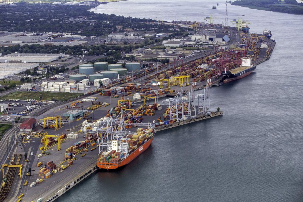 Strike of Montreal Dockworkers 3-Day Coinciding with U.S.Strike Maritime Tickers