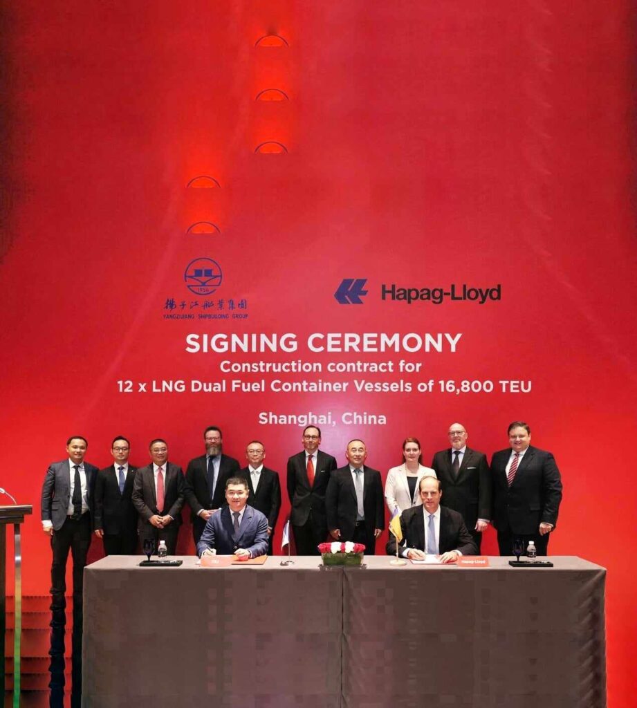 Hapag-Lloyd orders 24 new container ships Maritime Tickers