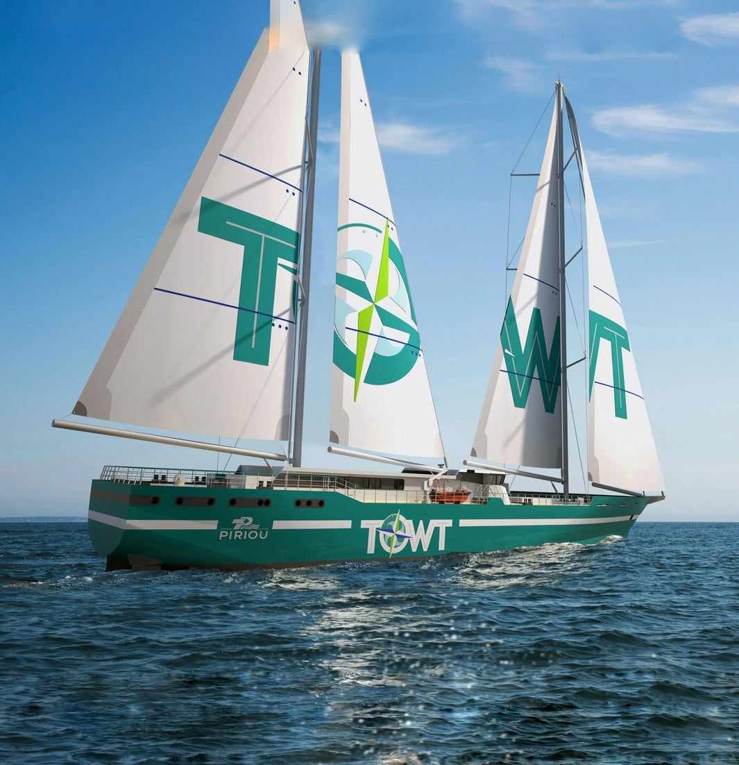 TOWT launches its first cargo sailing ship in port of Le Havre Maritime Tickers