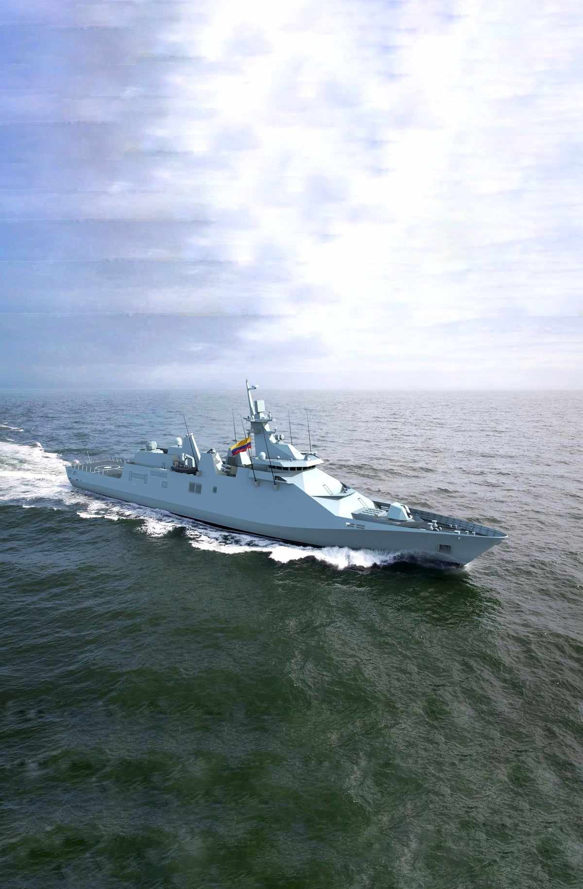 Damen Naval signs with Lloyd’s Register for frigate for Colombia Maritime Tickers.