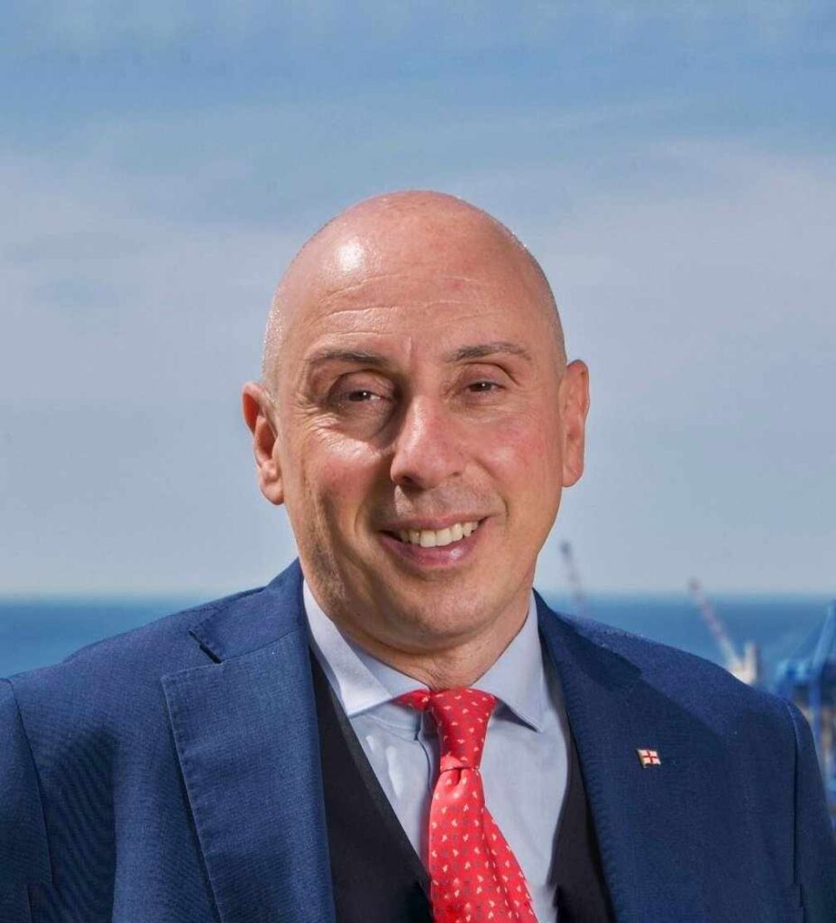 Davide Falteri The new president of Federlogistica Maritime Tickers