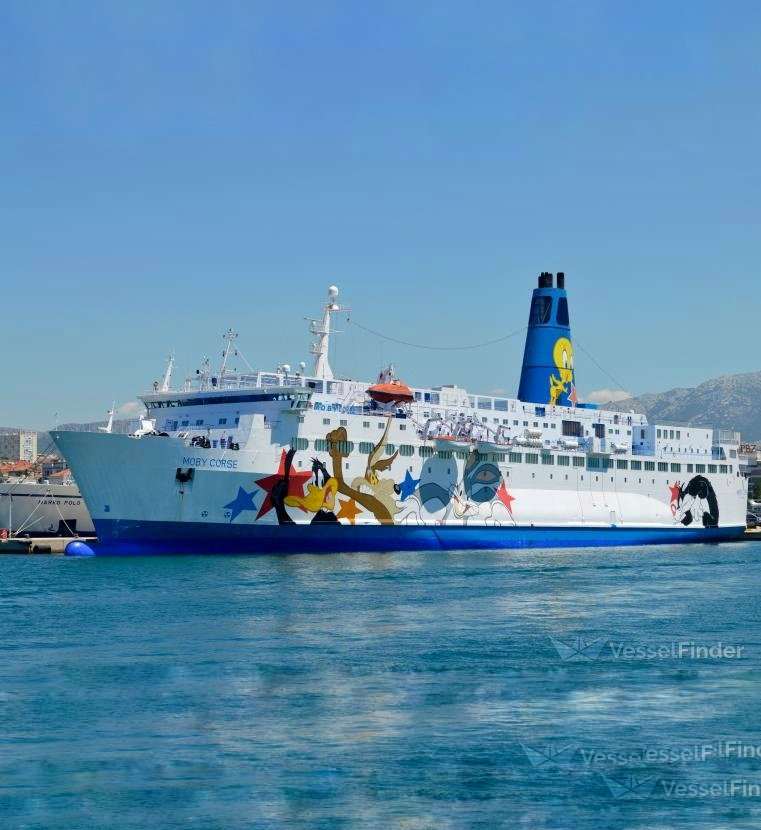 The Santa Cruz ferry in the port of Genoa has been released Maritime Tickers.jpg