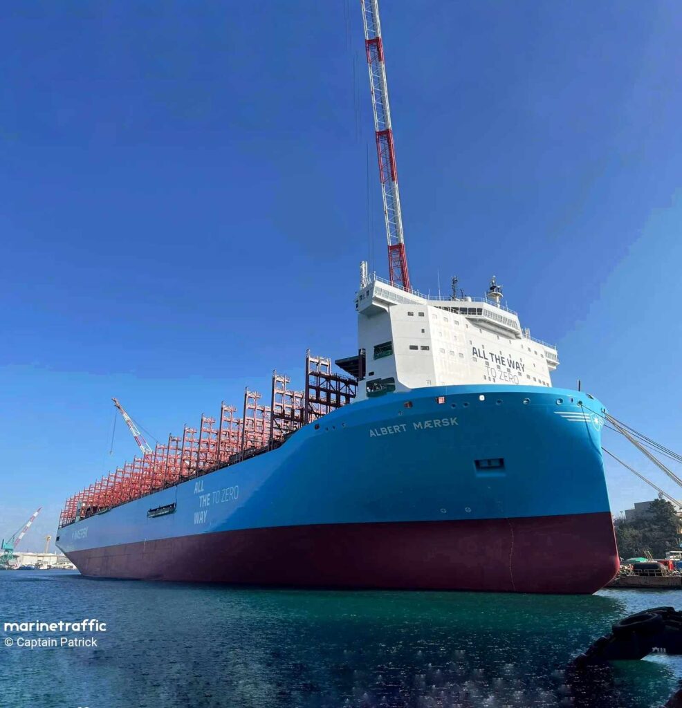 Maersk names its 11th vessel ‘Albert Maersk’ in Mumbai Maritime Tickers.webp