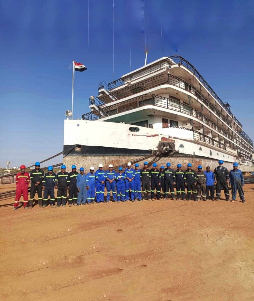 SCA The repair of the floating hotel Eugenie in PMC shipyard Maritime Tickers