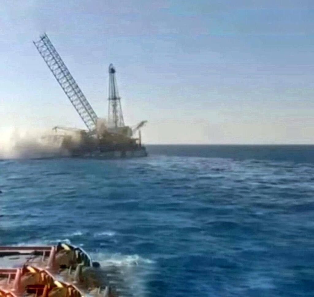 Details Oil rig sinking accident ADM Marine 12 in Gulf Suez Maritime Tickers.jpg