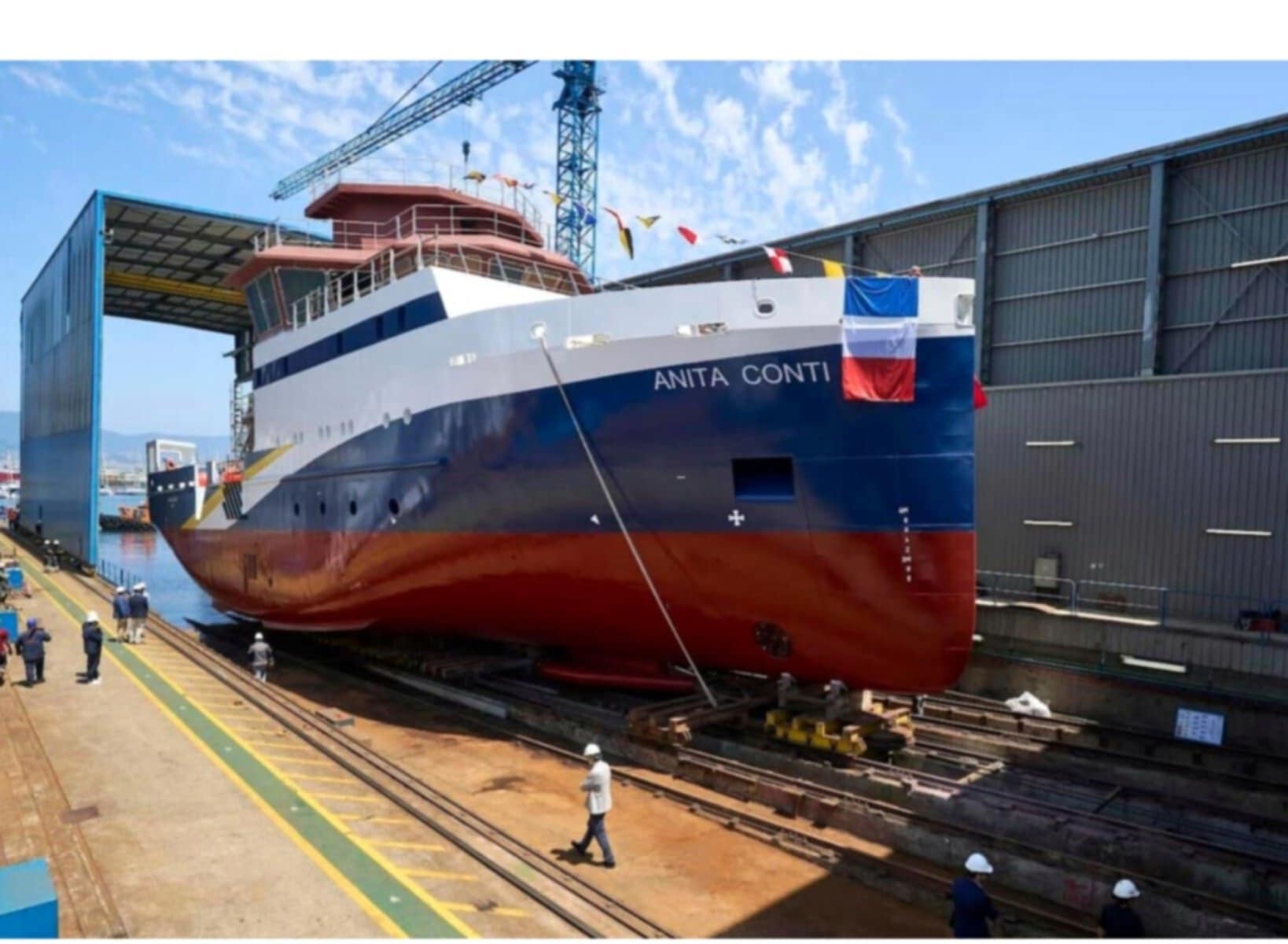 Launching of The Vessel ANITA CONTI at FREIRE SHIPYARD Maritime Tickers.jpg