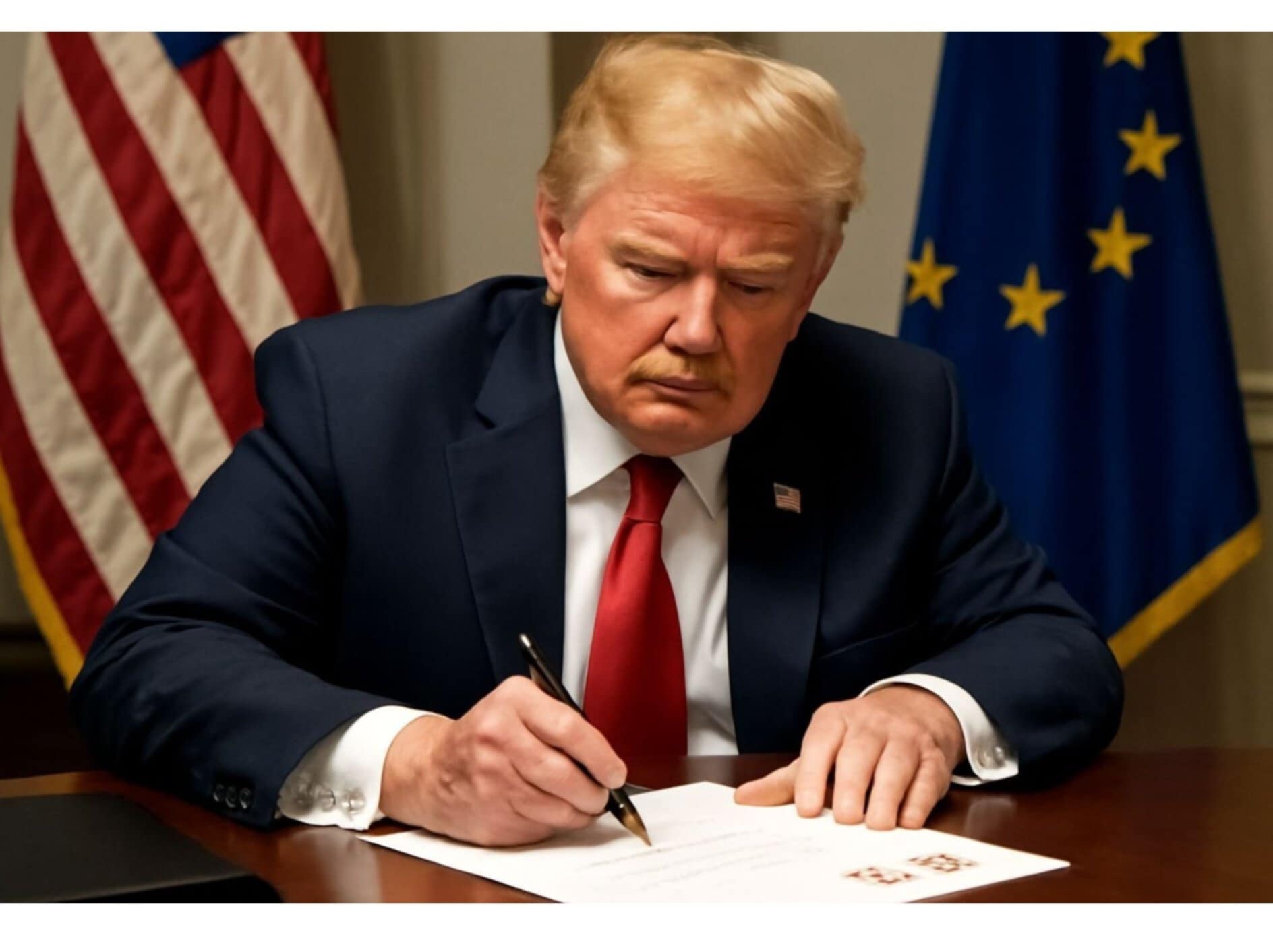The US impose 30% tariffs on Europe starting August 1st.Maritime Ticker.jpg