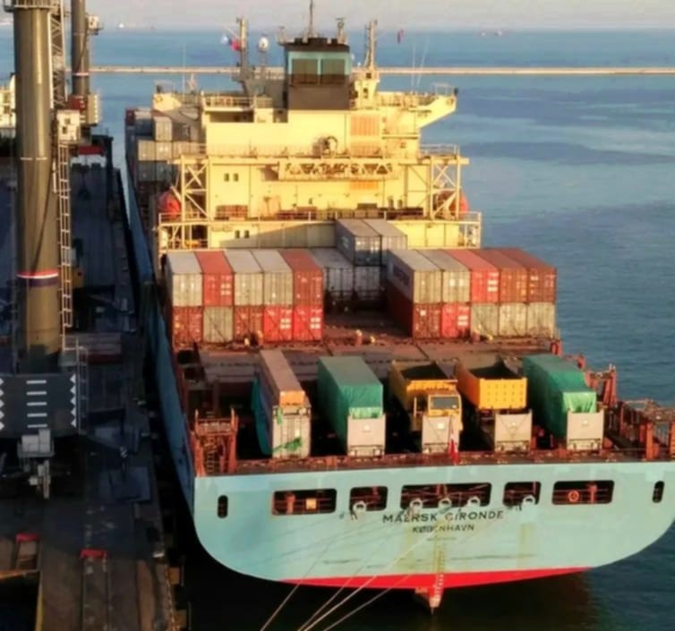 Maersk Containership and SFL Car Carrier Collide in Danish Straits Maritime Tickers.jpg