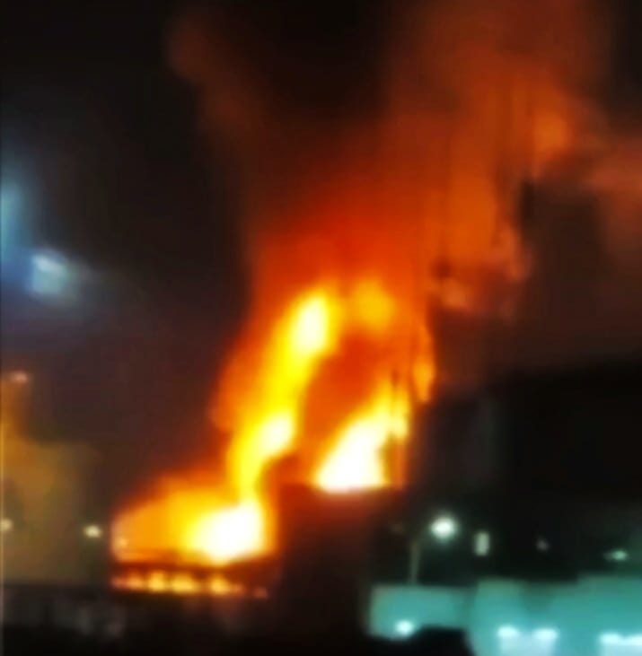 Russia Fire breaks out at Novatek fuel facility in Ust-Luga port Maritime Tickers.jpg